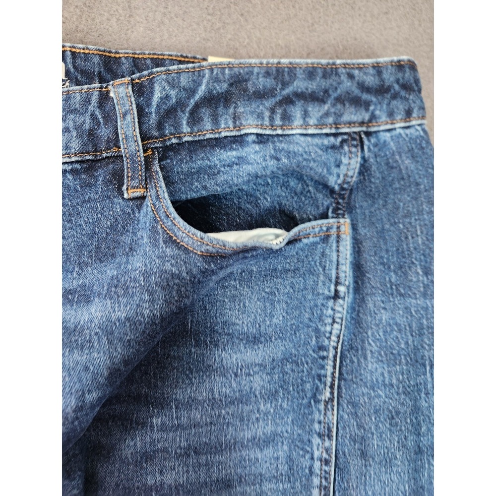 ANA A New Approach Barrel Jeans Womens Sz 24W Balloon Leg Highest Rise Blue NWT - Picture 6 of 13
